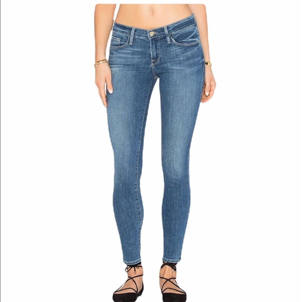 Frame Denim Le Skinny de Jeanne in State Street